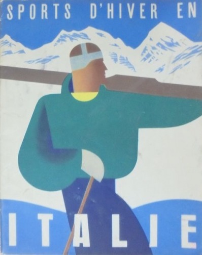 Sports d`hiver en Italie,Puppo 1937.